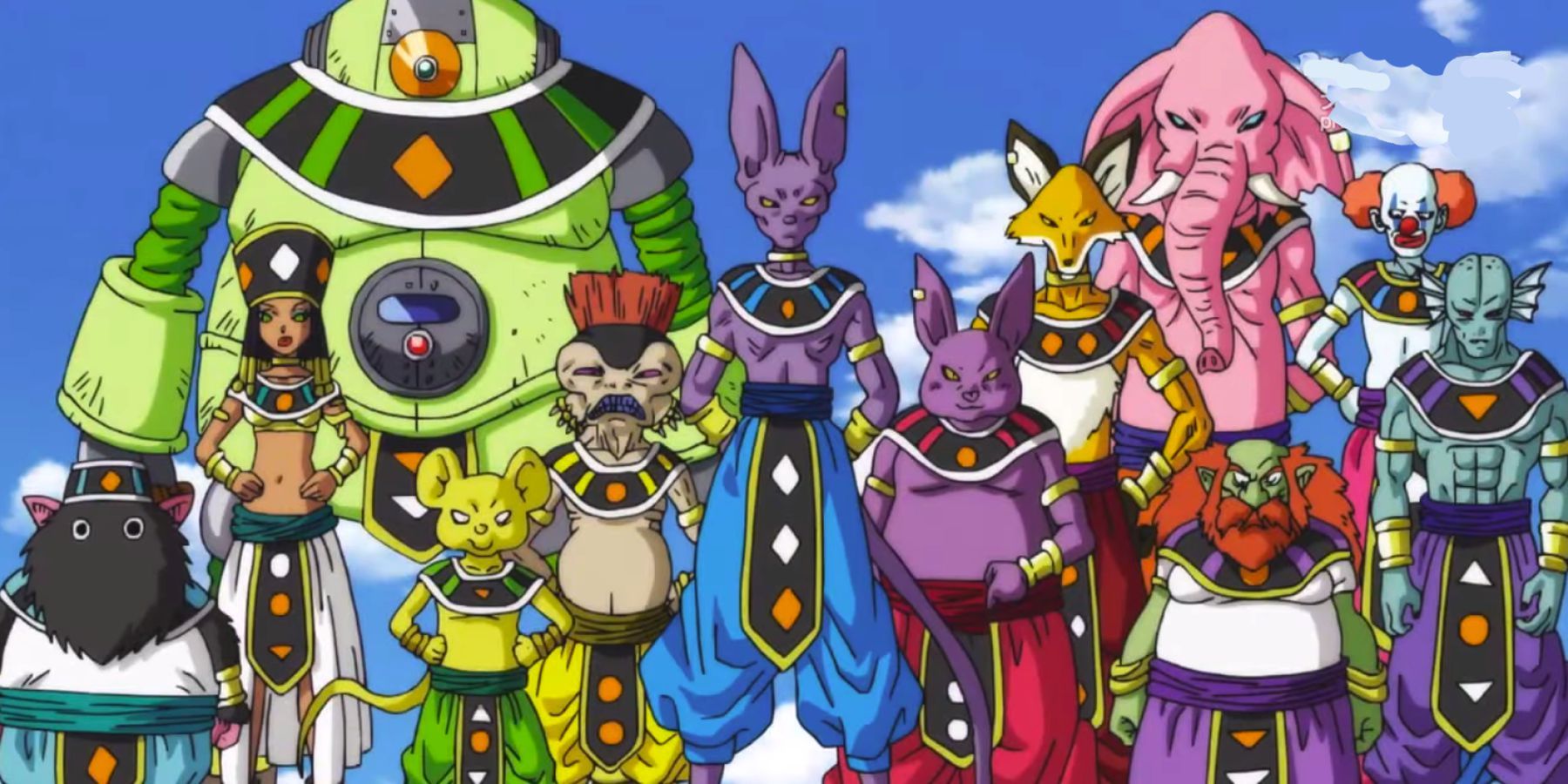 Dragon Ball God of Destruction line up