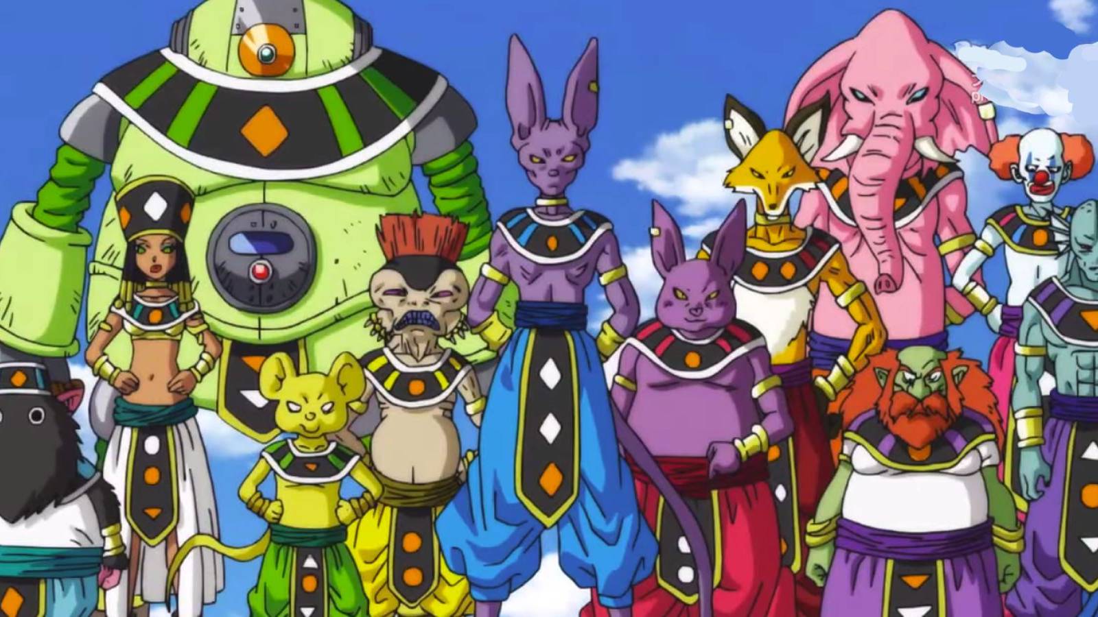 Dragon Ball God of Destruction line up