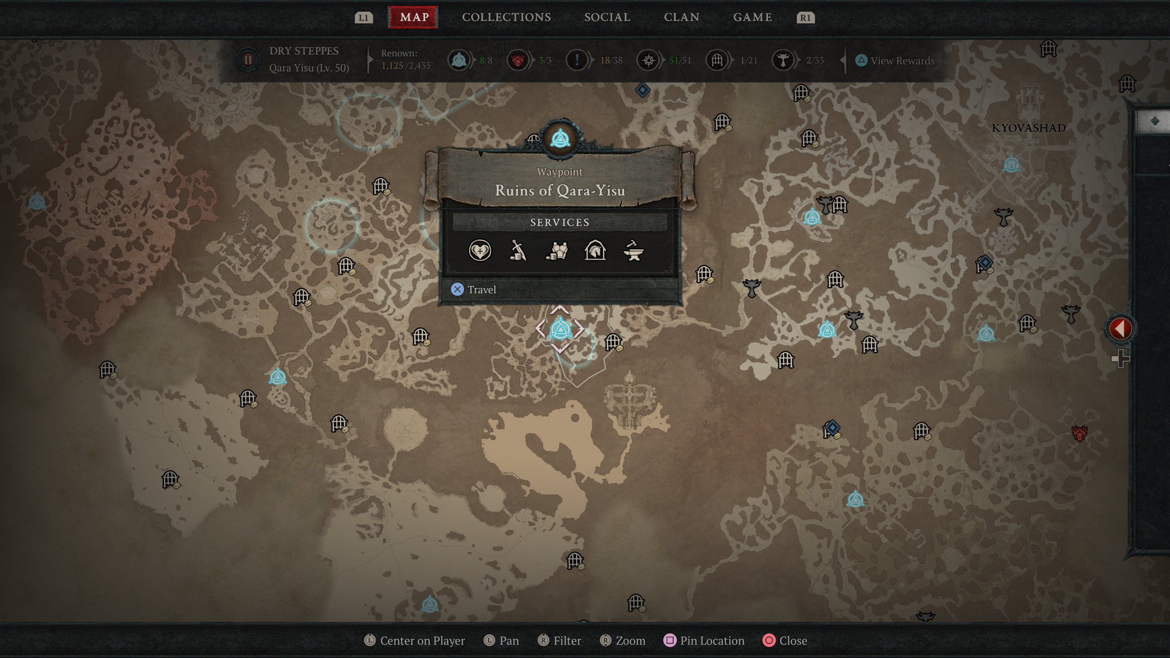Discover All 8 Dry Steppes Waypoints in Diablo 4