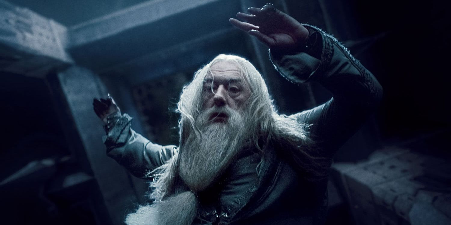dumbledore falls to his death
