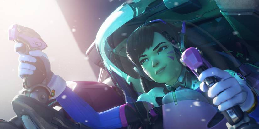 Dva Overwatch 2 close up in mech