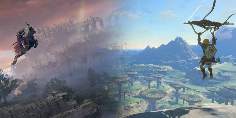 Elden Ring Zelda Tears Open World
