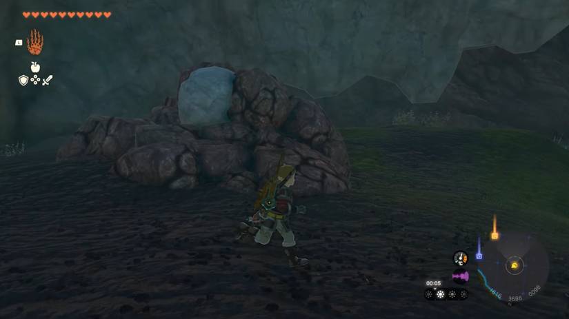 Zelda: Tears of the Kingdom Eldin's Colossal Fossil Walkthrough (2)