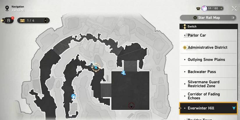 everwinter hill chest 2 location in honkai star rail