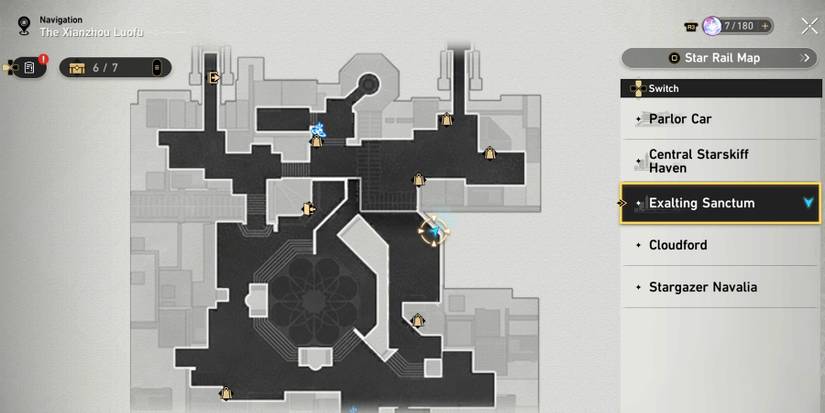 exalting sanctum chest 5 location in honkai star rail