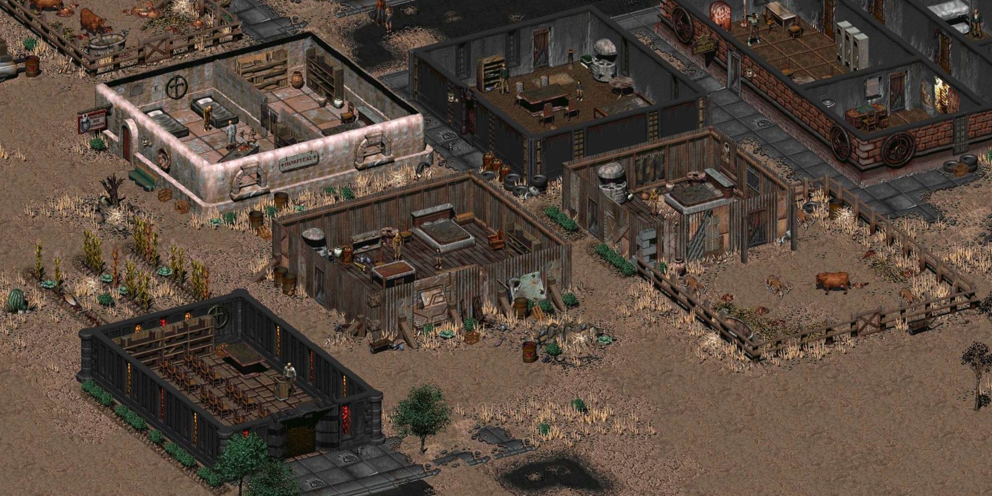 A Scene from the Fallout 2 Mod 'The Restoration Project'