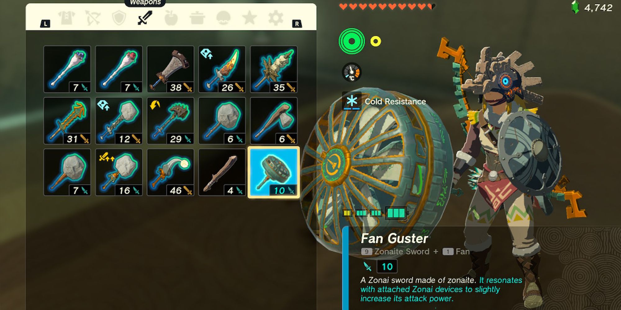 Link with Fan Guster