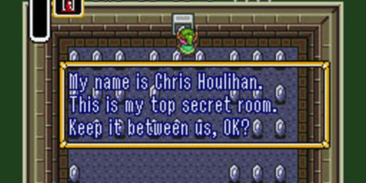 Fans in Games- LoZ A Link to the Past Chris Houlihan Room