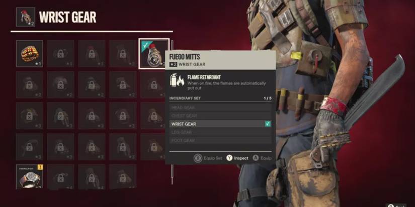 The Fuego Mitts prevent Dani from ever catching on fire