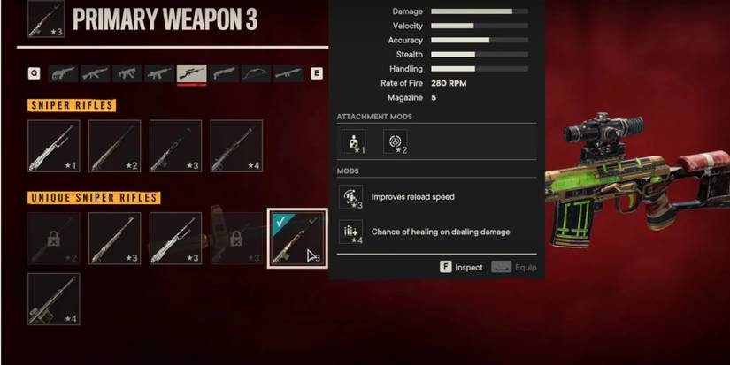 Far Cry 6 Transubstantiator weapon screen