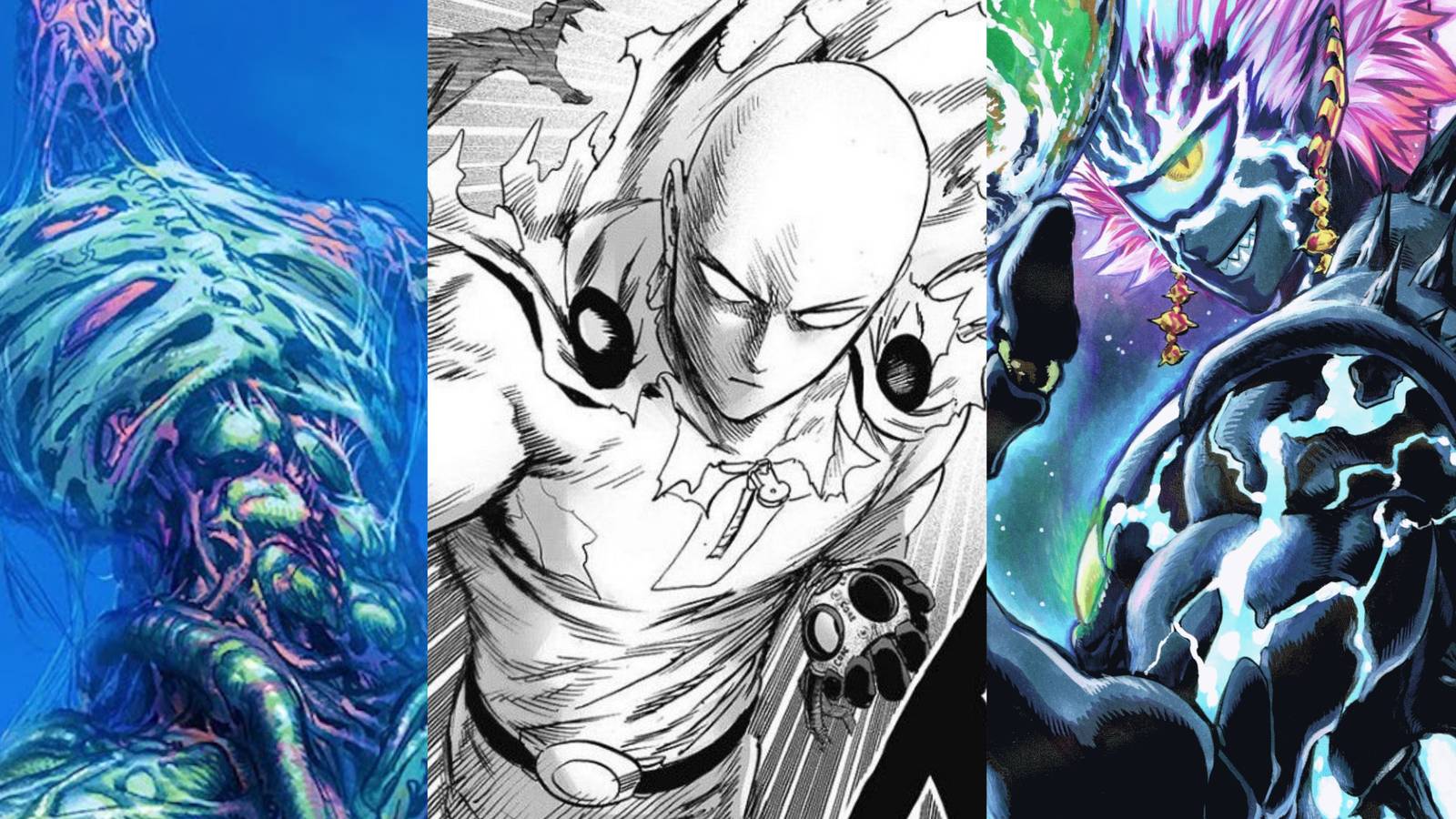 Featured Every Arc in One Punch Man manga Saitama Boros God