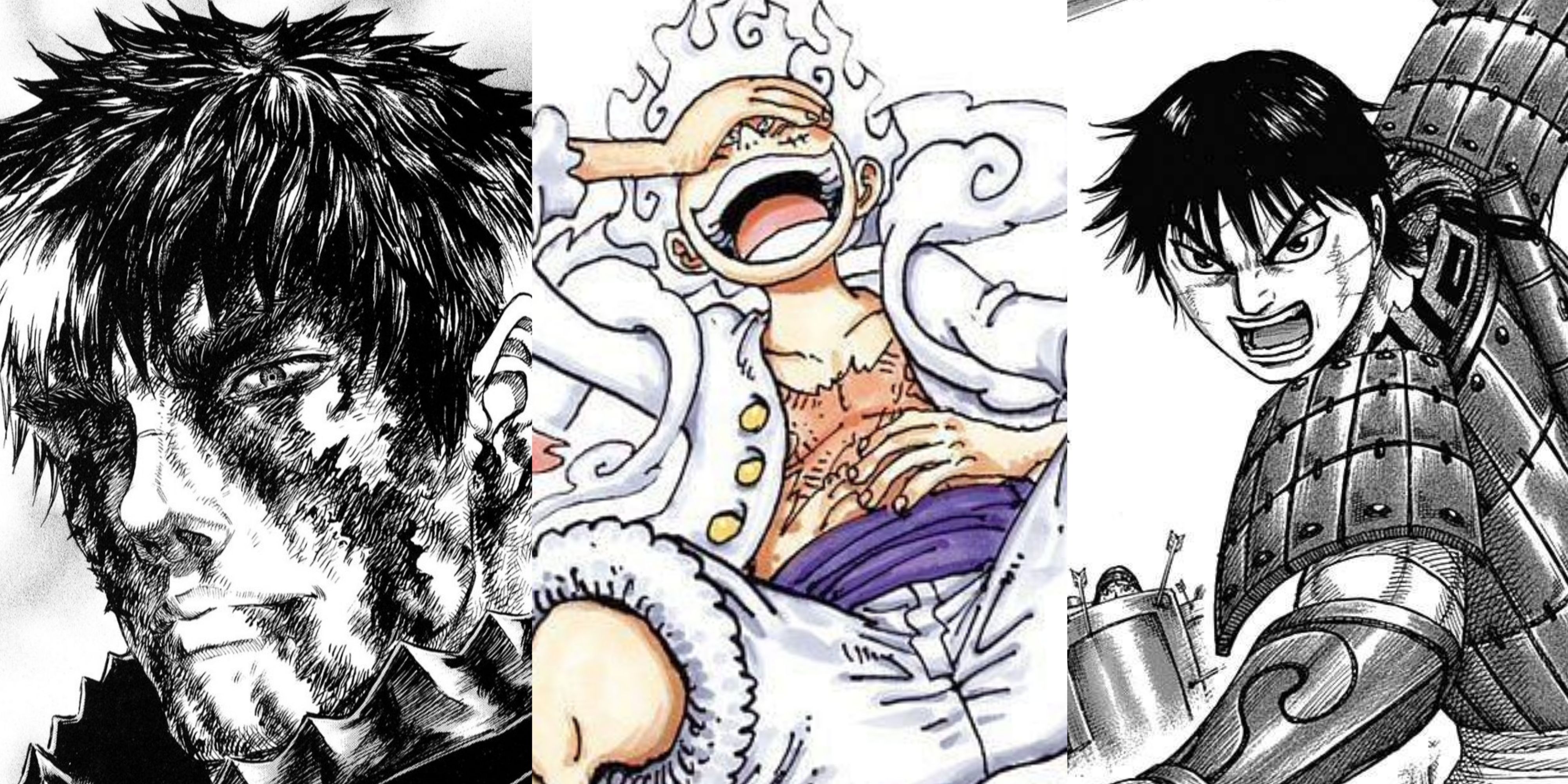 Art] Luffy in different Manga styles ( One Piece ) : r/manga