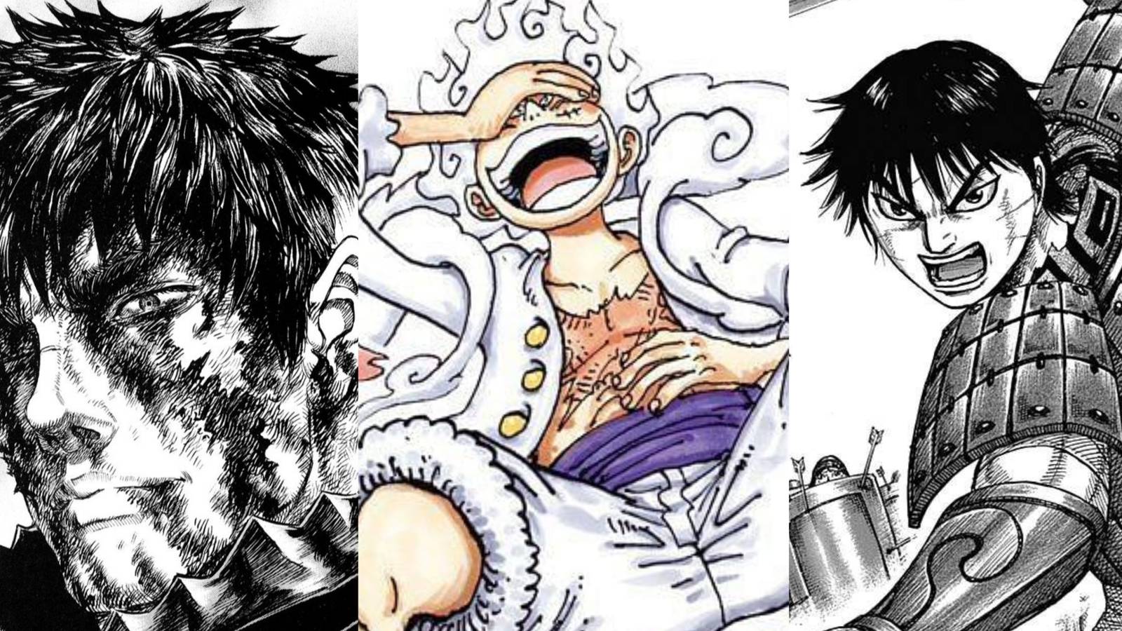 Featured Manga to read love One Piece Luffy Guts Shin