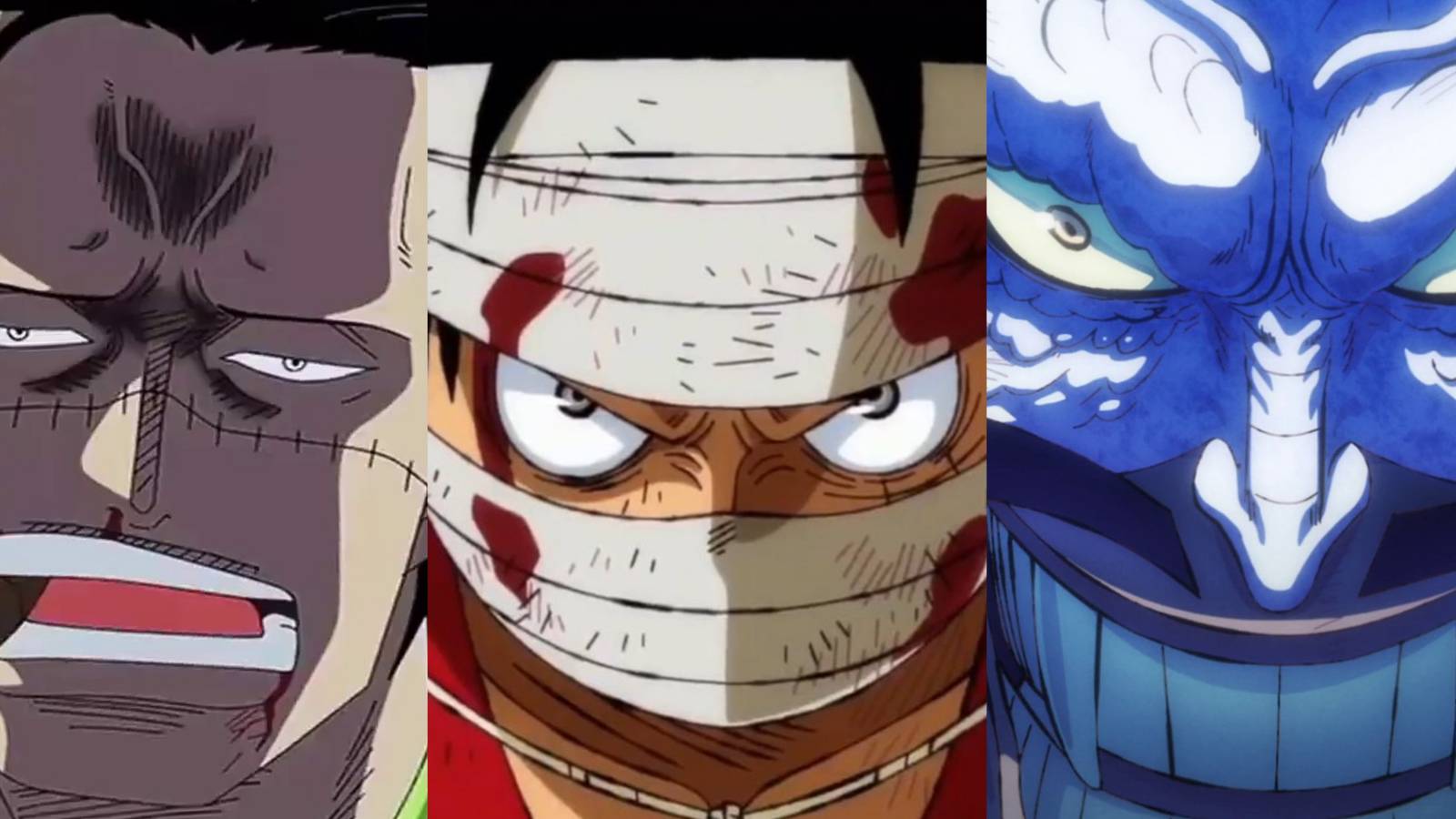 Featured One Piece Luffy Worst Defeats Kaido Crocodile 