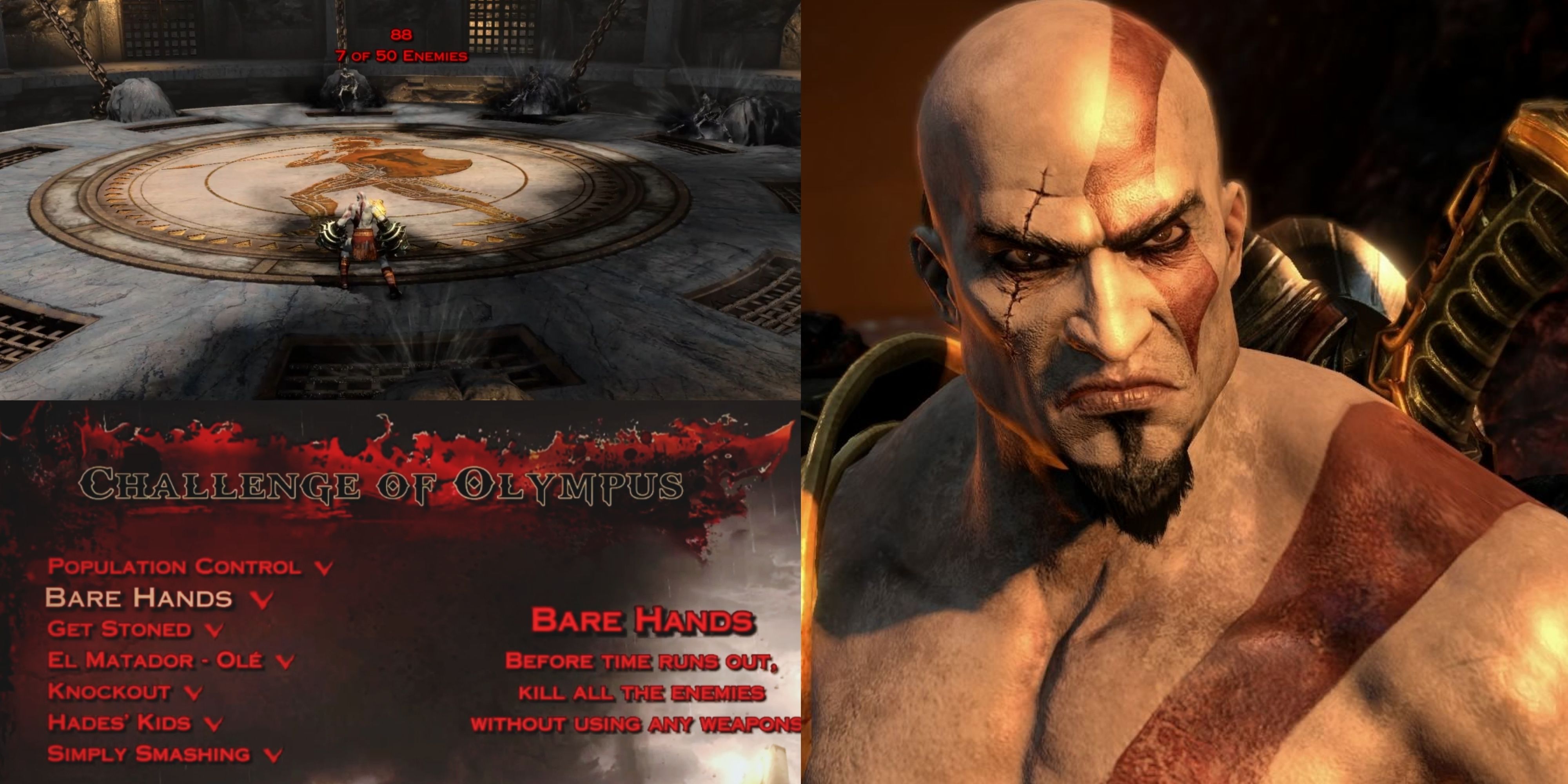Features God of War 3 Challenge of Olympus