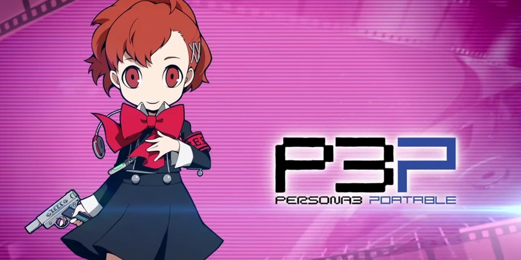 Persona 3 Portable Kotone Shiomi female protagonist key art Persona Q2 New cinema Labyrinth