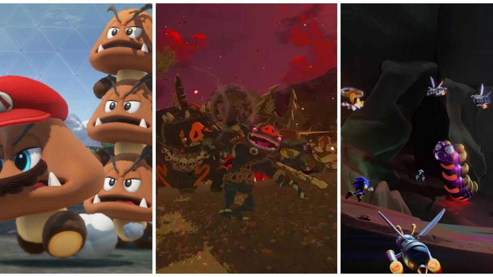 Goombas from Mario, Bokoblins from the Legend of Zelda, and Badniks from Sonic