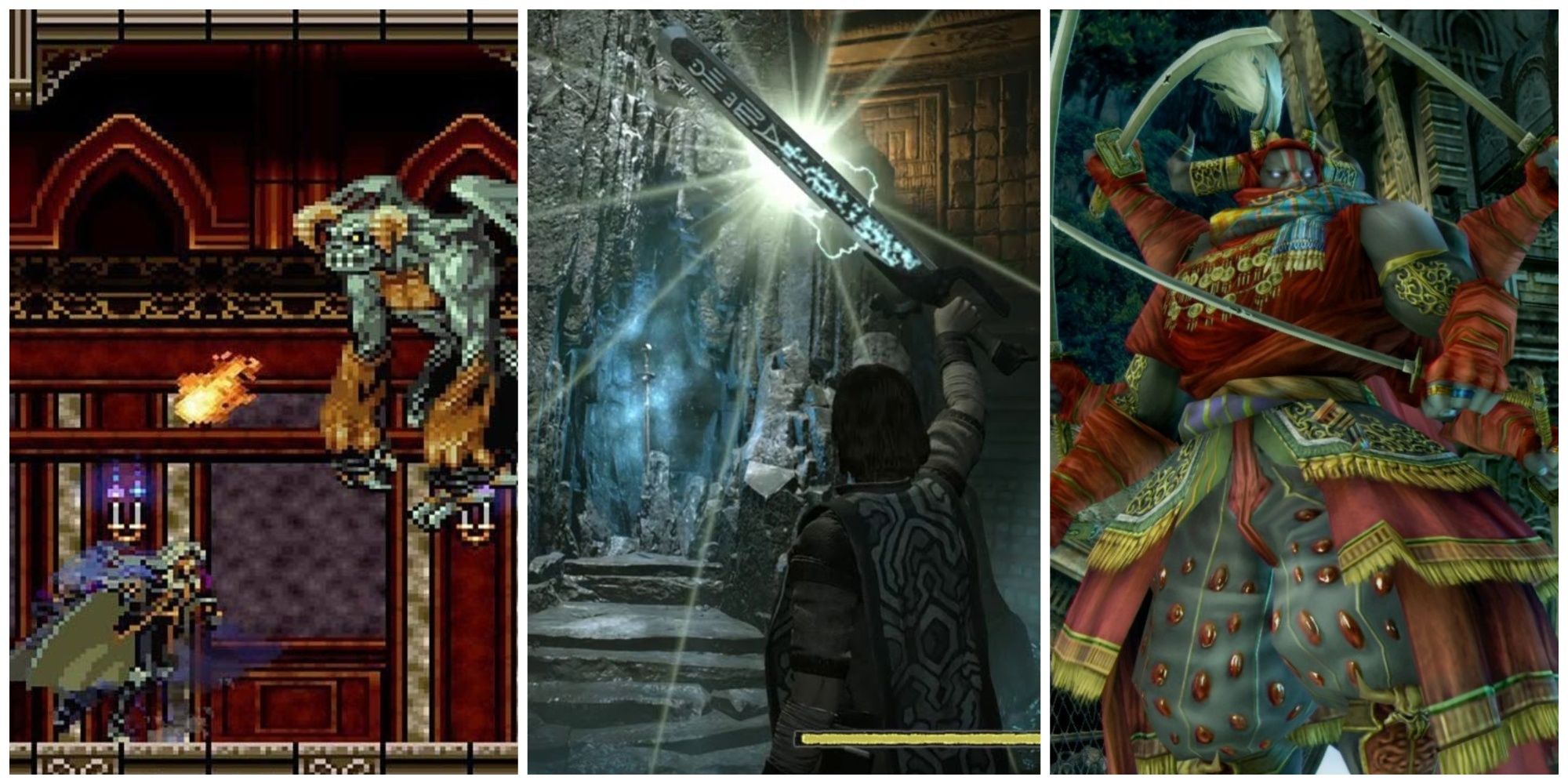 Castlevania: Symphony of the Night, Shadow of the Colossus, & Gilgamesh