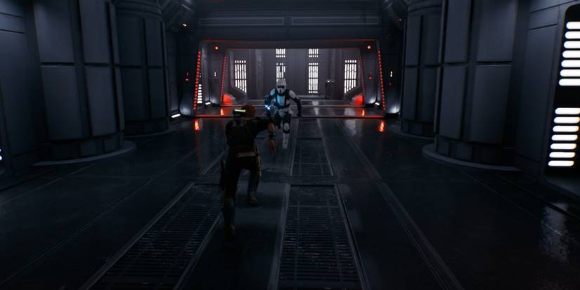 Fighting Rick, The Door Technician in Star Wars Jedi Survivor