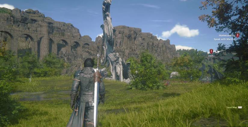 final fantasy 16 open world gameplay