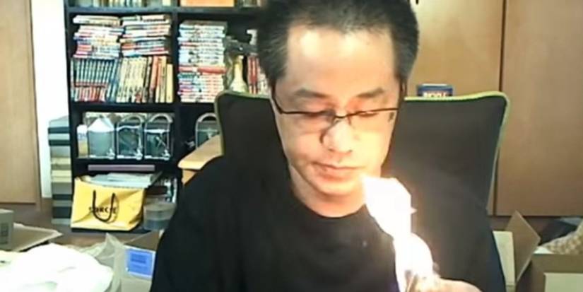 daasuke lighting matches on fire