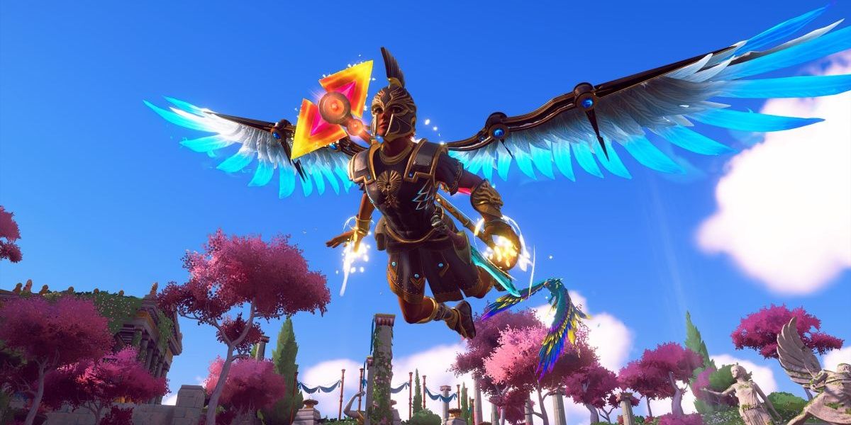 Flying in Immortals: Fenyx Rising