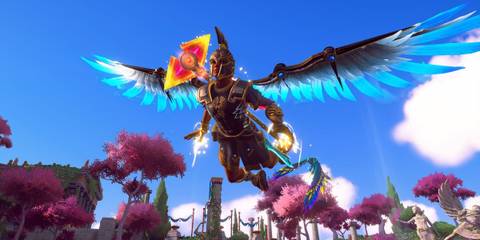 Flying in Immortals: Fenyx Rising