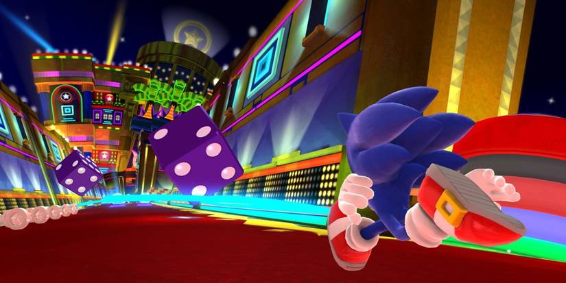 Sonic in Frozen Factory Zone 3 