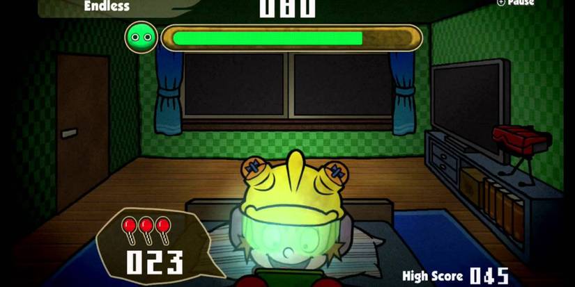 9-Volt playing video games in the Gamer minigame