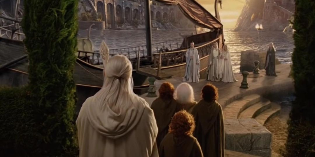gandalf-bilbo-frodo-greay-heavens-harbor-to-valinor-elves-lotr
