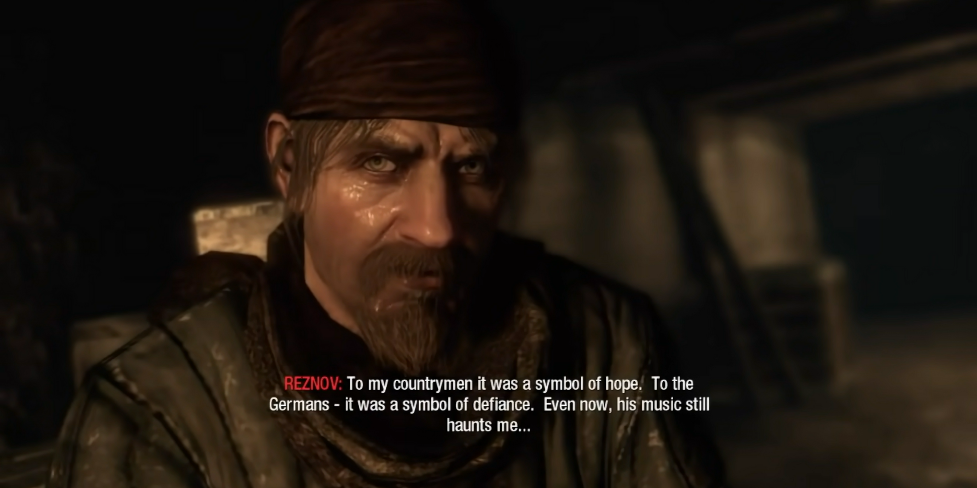Gary Oldman as Viktor Reznov in Call of Duty: Black Ops