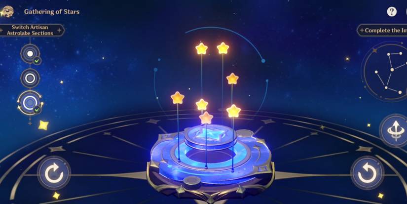 gathering of stars Genshin Impact level 5 solution