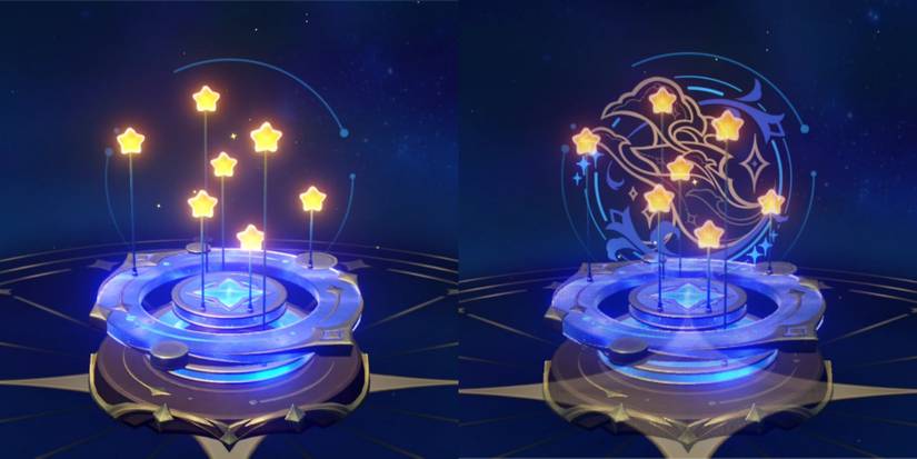 gathering of stars Genshin Impact level 6 great tree