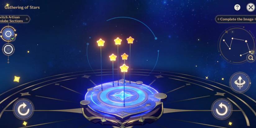 gathering of stars guide level 4 Genshin Impact 
