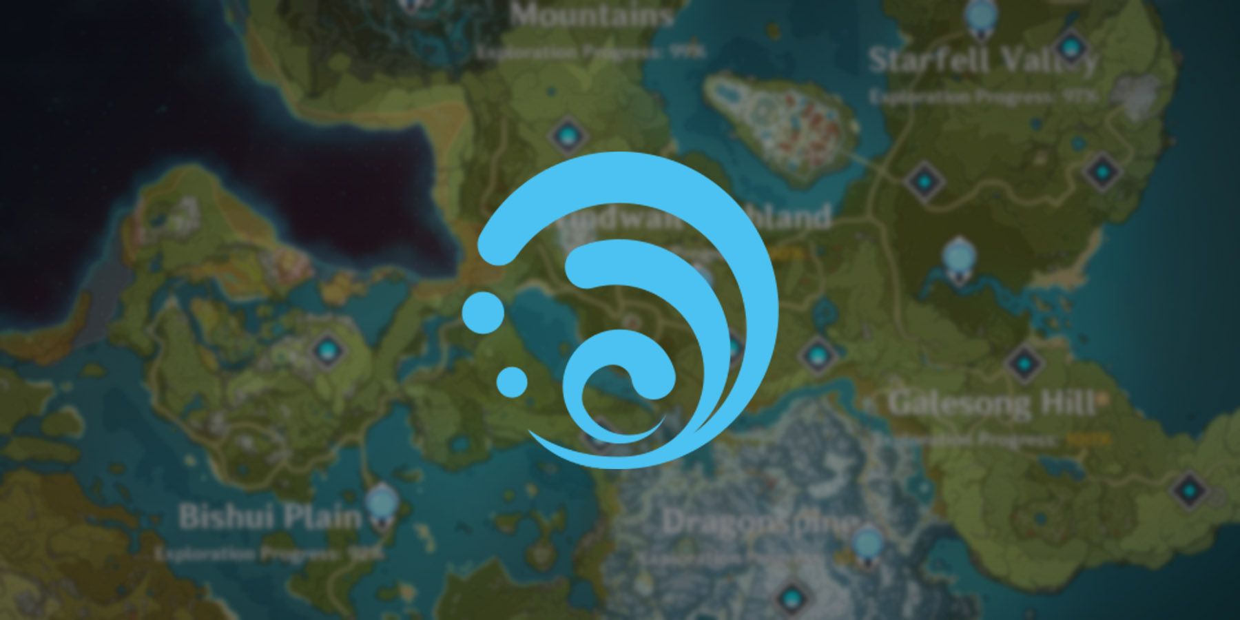 Genshin Impact Regions Map 