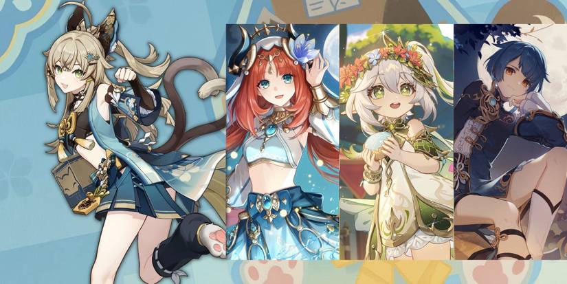 Genshin Impact - Kirara + Nilou + Nahida + Xingqiu