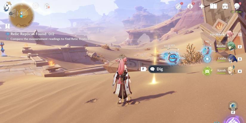 Genshin Impact Parade Of Providence Antiquity Hunt Part 3 Relic 1 location