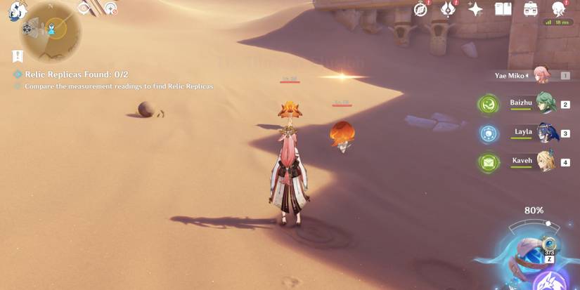 Genshin Impact Parade Of Providence Antiquity Hunt Part 3 Relic 1 obstacle