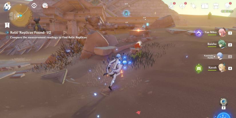 Genshin Impact Parade Of Providence Antiquity Hunt Part 3 Relic 2 obstacle