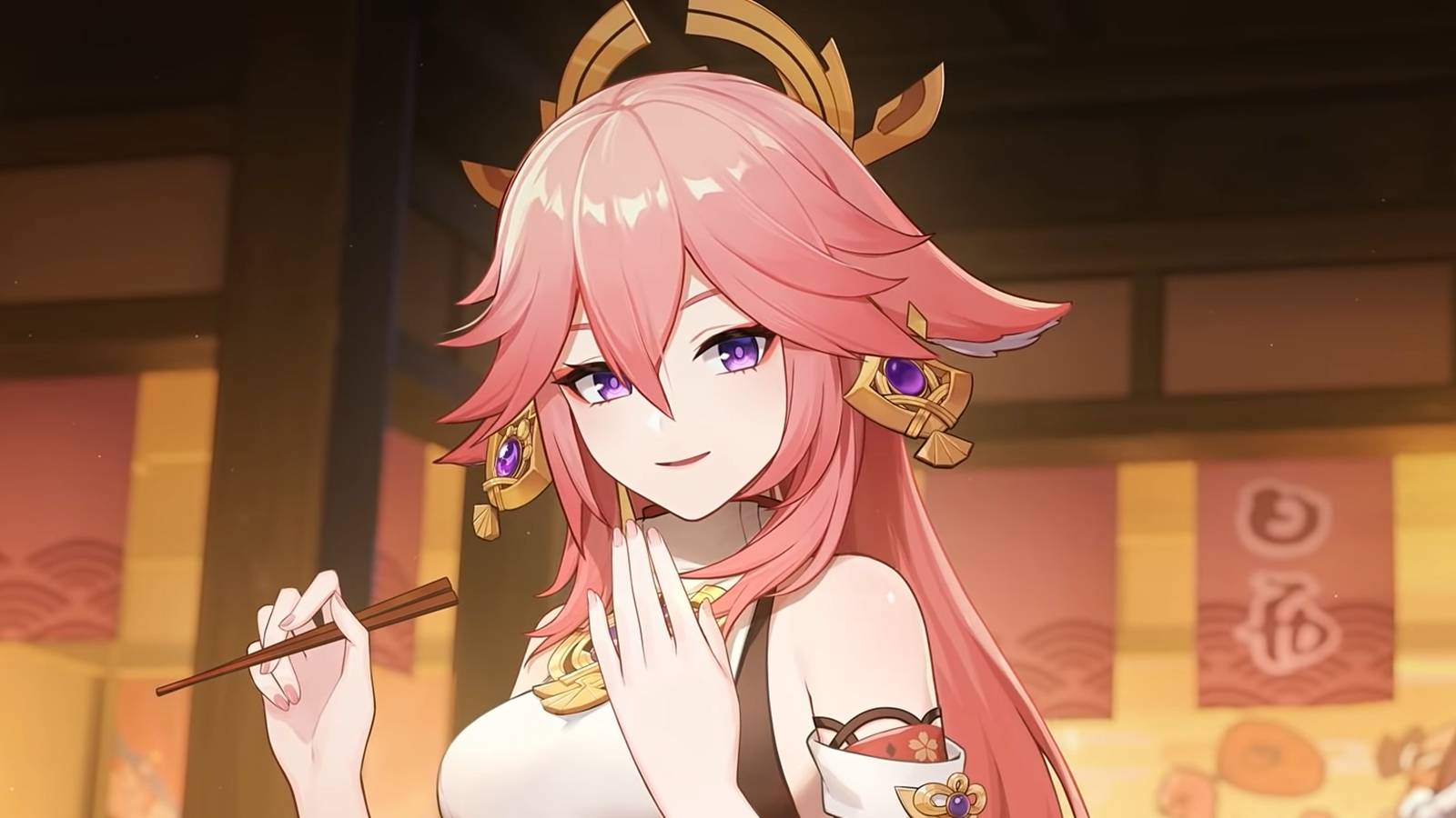 Genshin Impact Yae Miko teaser