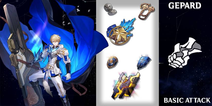 gepard basic attack materials in honkai star rail