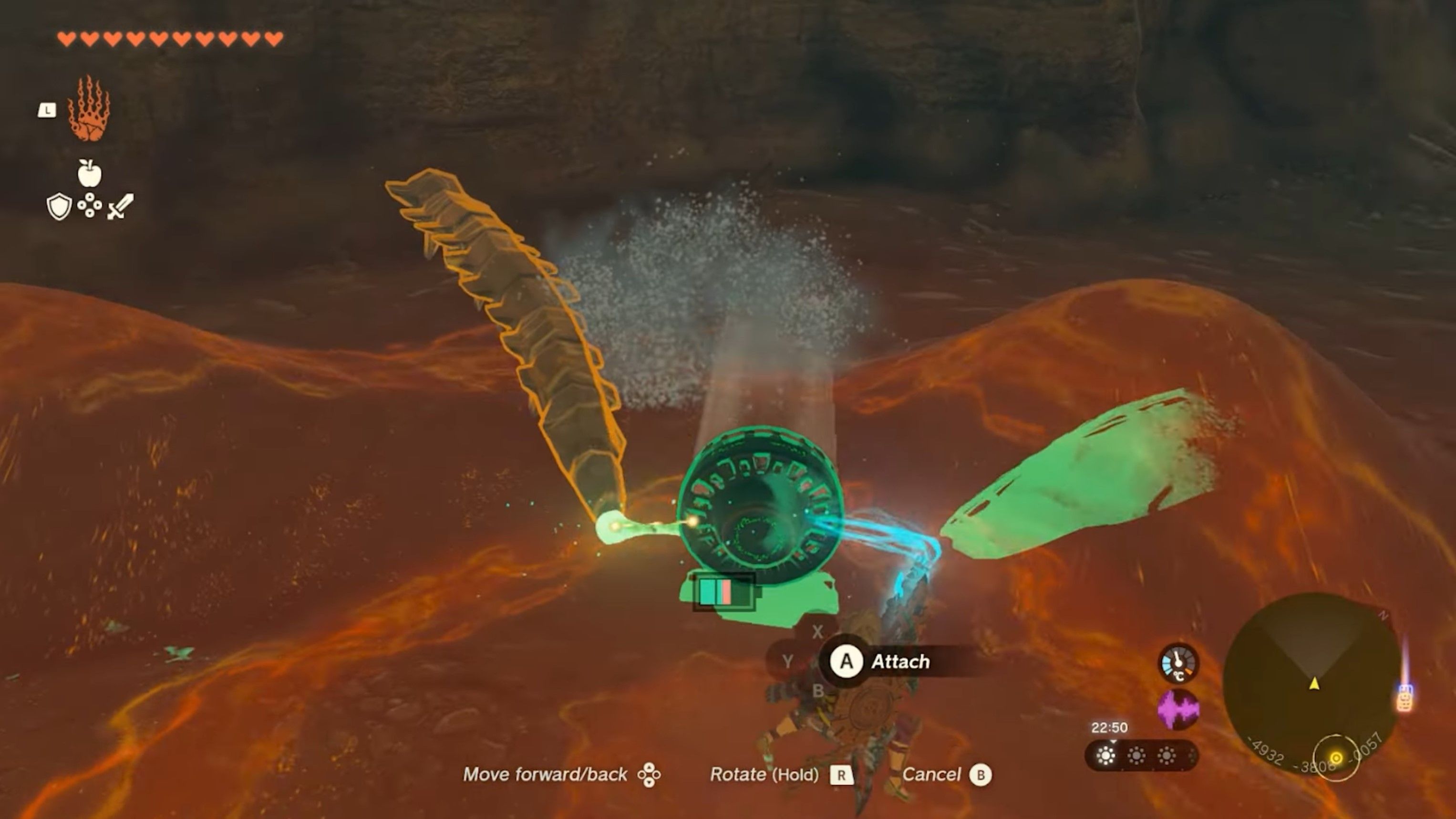 Gerudo's Colossal Fossil Walkthrough Tail (1)