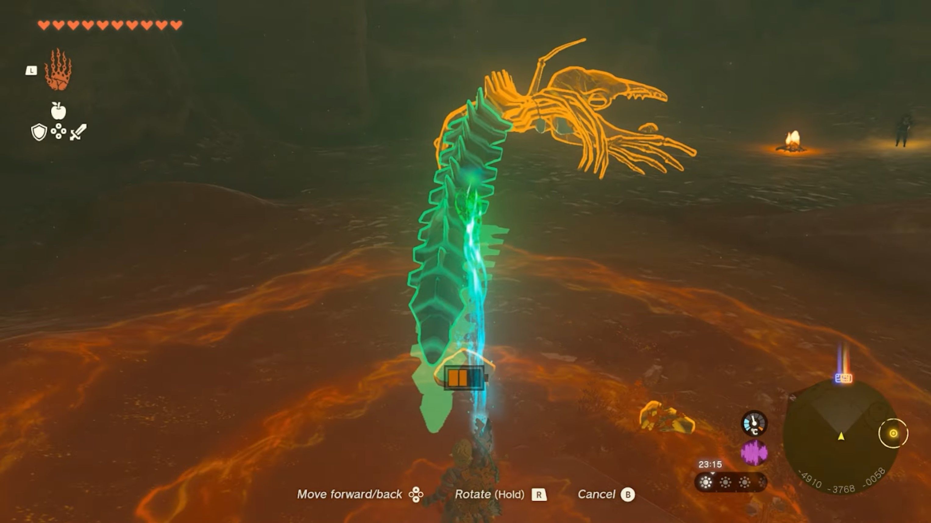 Gerudo's Colossal Fossil Walkthrough Tail (2)