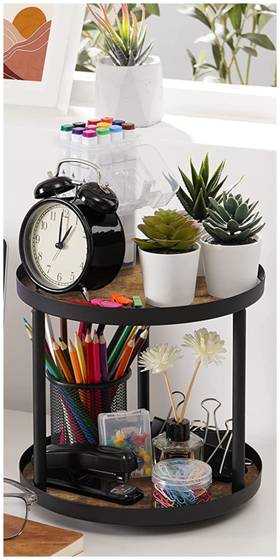 Giikin 2 Tier Lazy Susan Turntable