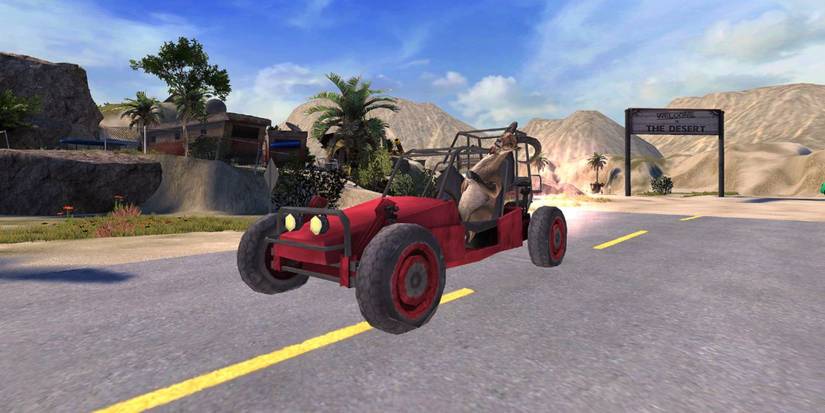 Best Mobile Simulation Games Goat simulator a goat driving a buggy