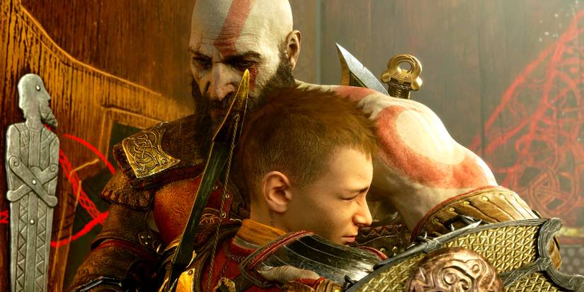 God-of-war-ragnarok-atreus-kratos-hug