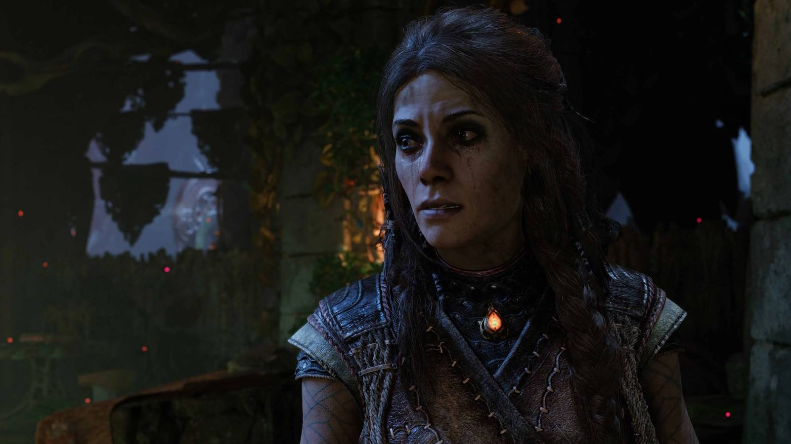 Screenshot of Freya from God of War Ragnarok