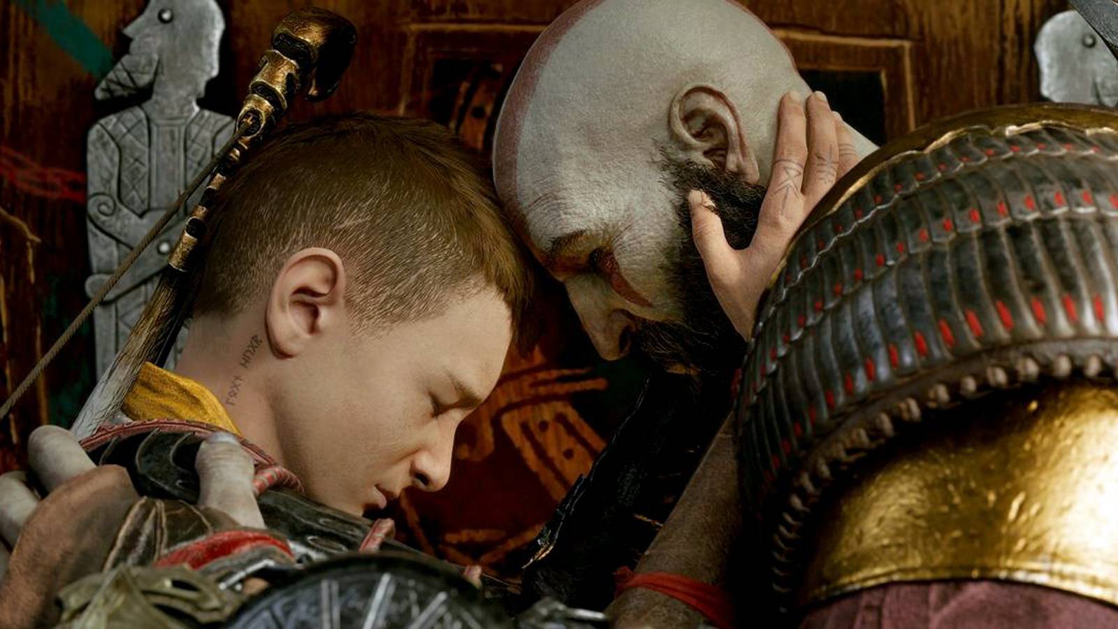 God of War Ragnarok Kratos and Atreus