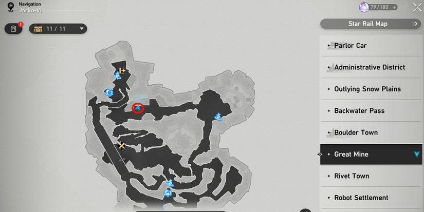 great mine treasure chest 5 location in honkai star rail