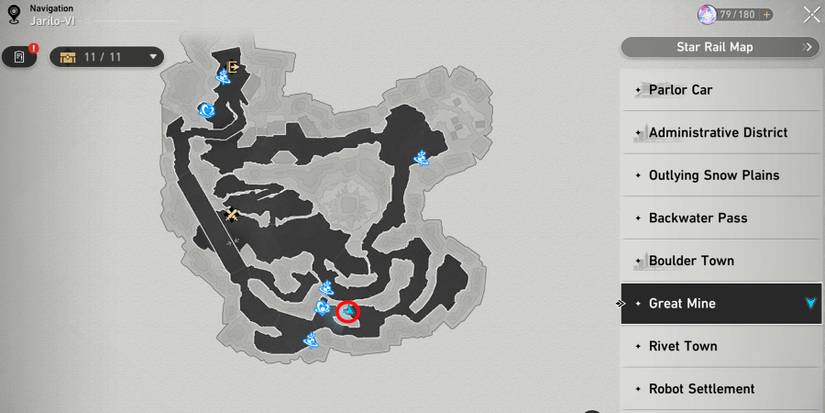 great mine treasure chest 6 location in honkai star rail